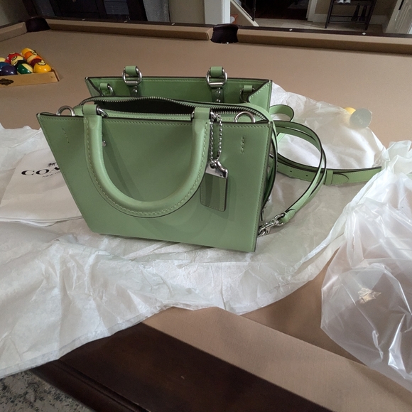 Brand New Authentic Coach Rogue 25 Pistachio! - Picture 5 of 9